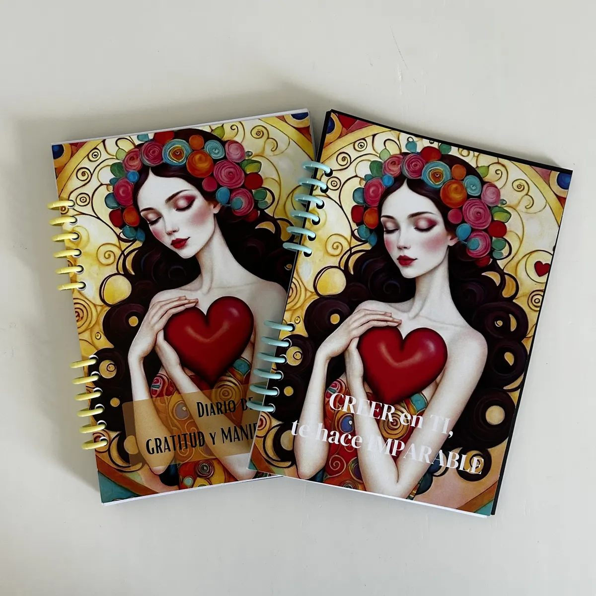 Kit Manifestación – Diario de Gratitud + Cuaderno Negro